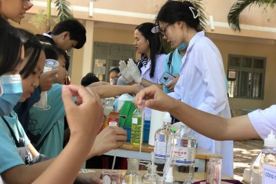 Hoạt động trải nghiệm thực tế của học sinh trường THCS Cao Bá Quát